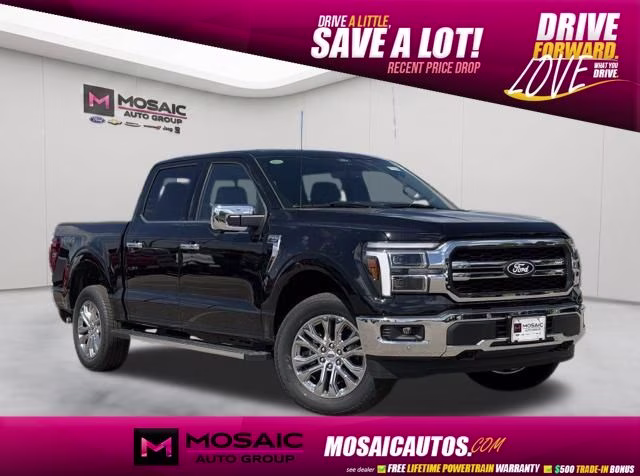 2026 Agate Black Metallic Ford F-150 Lariat 4X4 Truck