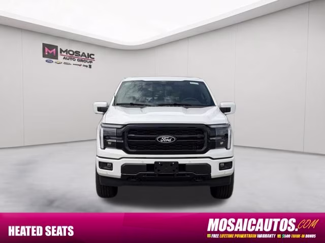 2026 Star White Metallic Tri-Coat Ford F-150 Lariat 4X4 Truck