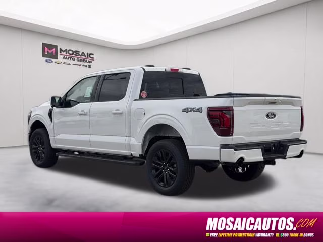 2026 Star White Metallic Tri-Coat Ford F-150 Lariat 4X4 Truck