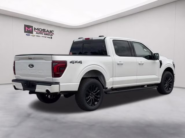 2026 Star White Metallic Tri-Coat Ford F-150 Lariat 4X4 Truck