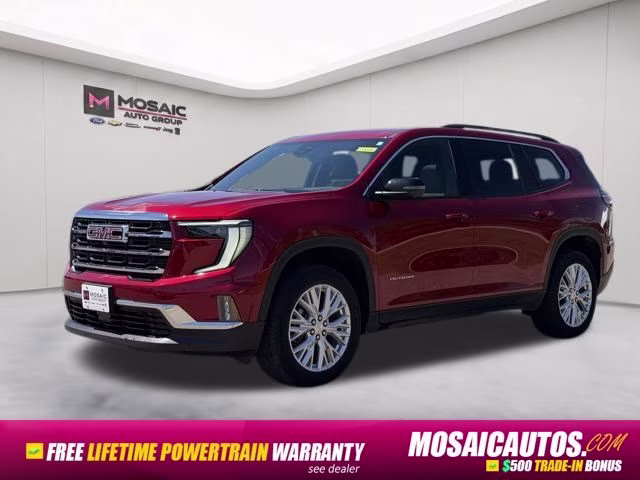 2025 Volcanic Red Tintcoat GMC Acadia Elevation AWD SUV