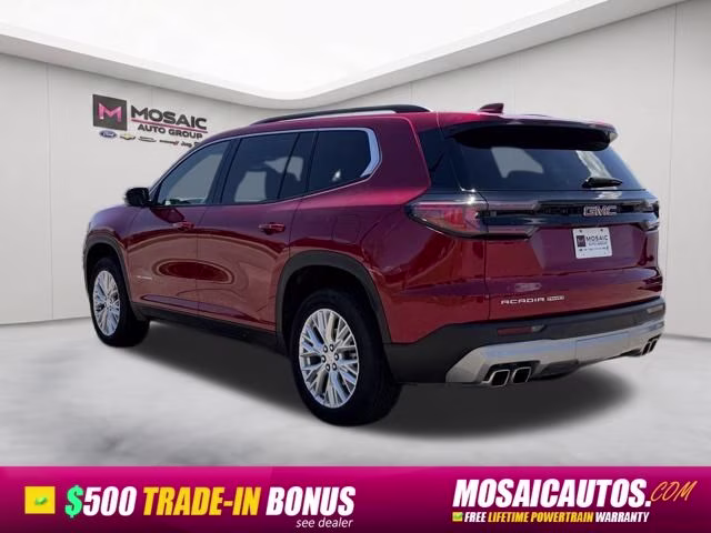 2025 Volcanic Red Tintcoat GMC Acadia Elevation AWD SUV