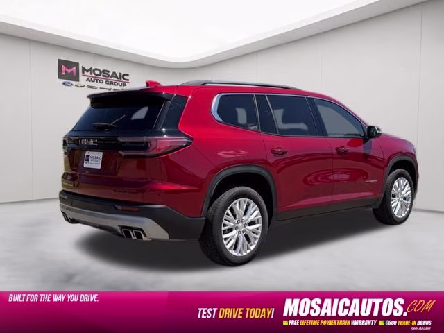 2025 Volcanic Red Tintcoat GMC Acadia Elevation AWD SUV