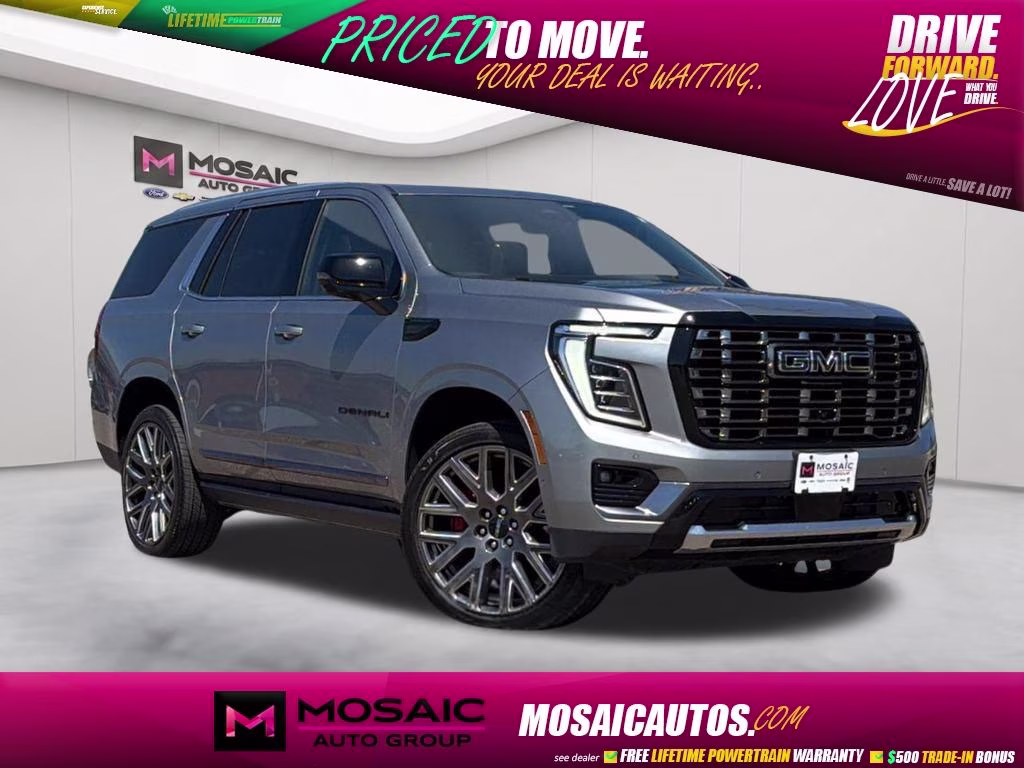 2025 Silver GMC Yukon Denali Ultimate 4X4 SUV