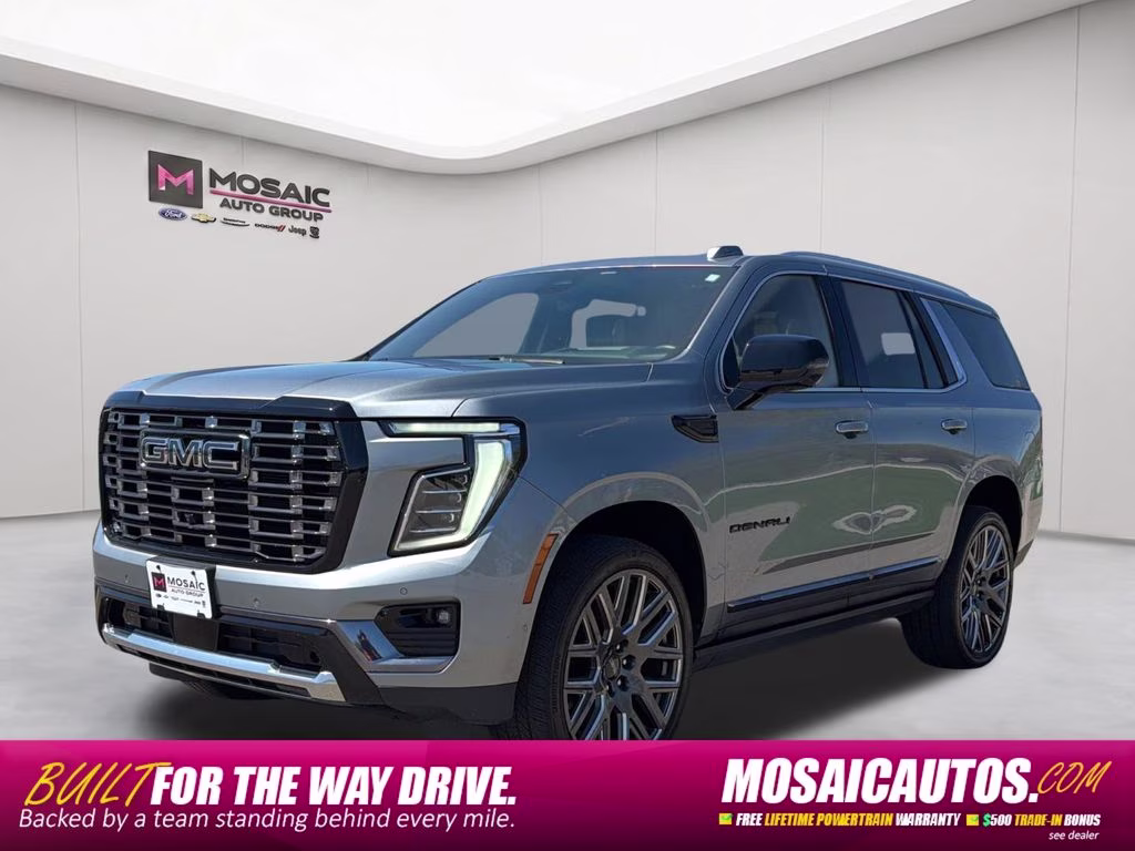 2025 Silver GMC Yukon Denali Ultimate 4X4 SUV