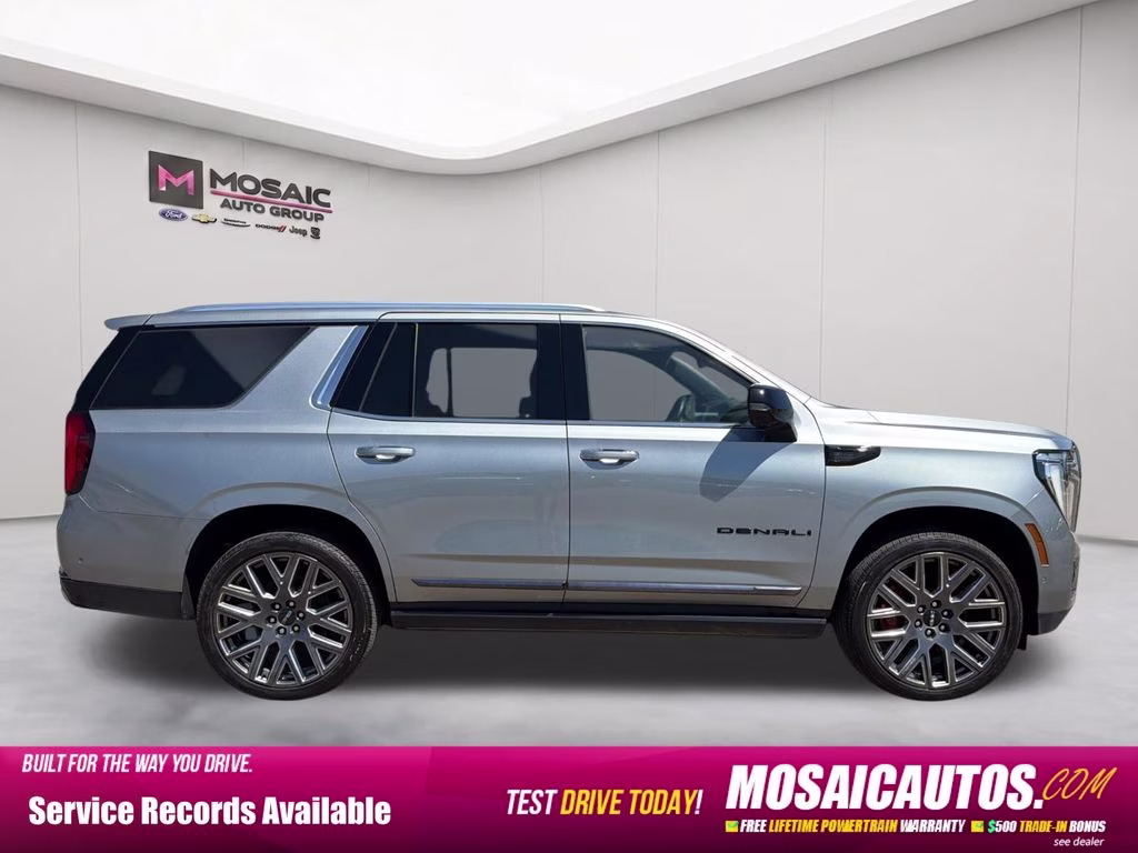 2025 Silver GMC Yukon Denali Ultimate 4X4 SUV