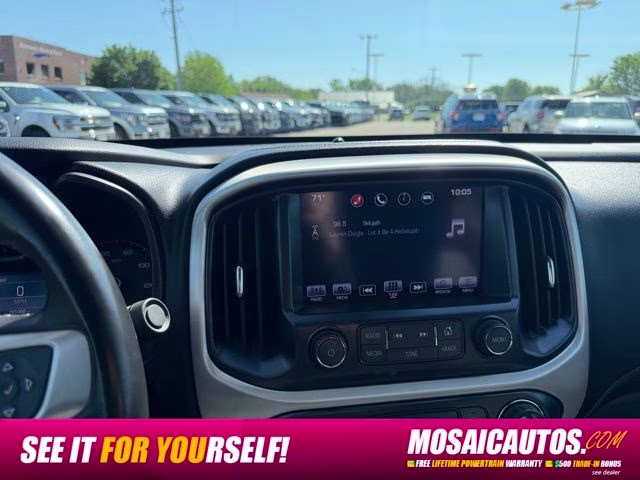 2016 Summit White GMC Canyon SLT 4X4 Truck