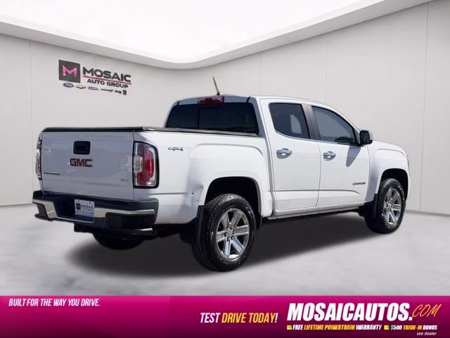 2016 Summit White GMC Canyon SLT 4X4 Truck