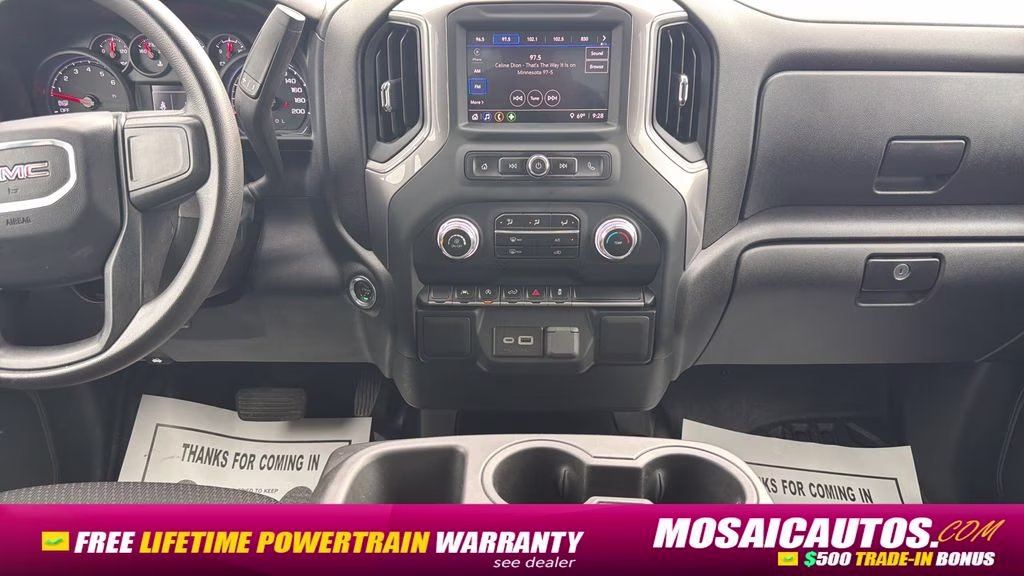 2024 Summit White GMC Sierra 1500 Pro 4X4 Truck