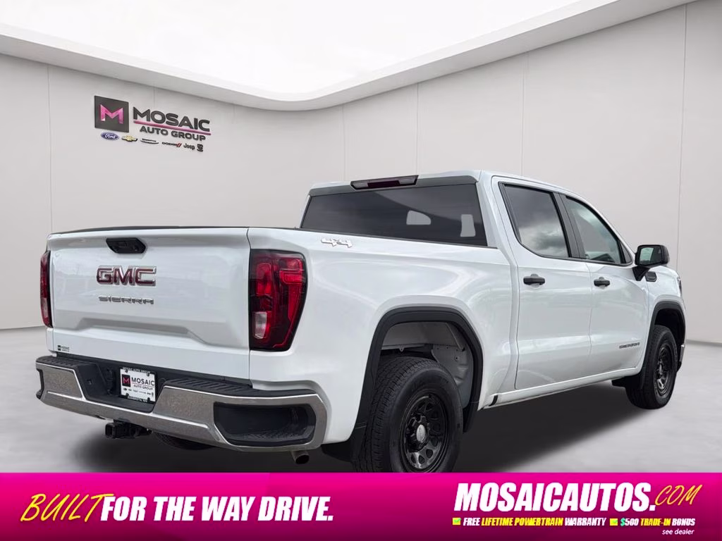 2024 Summit White GMC Sierra 1500 Pro 4X4 Truck