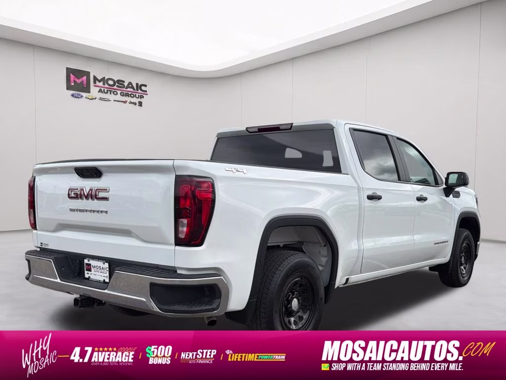 2024 Summit White GMC Sierra 1500 Pro 4X4 Truck