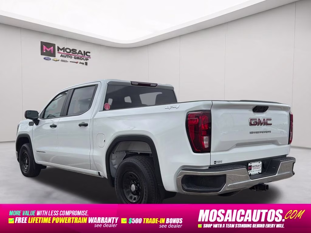 2024 Summit White GMC Sierra 1500 Pro 4X4 Truck