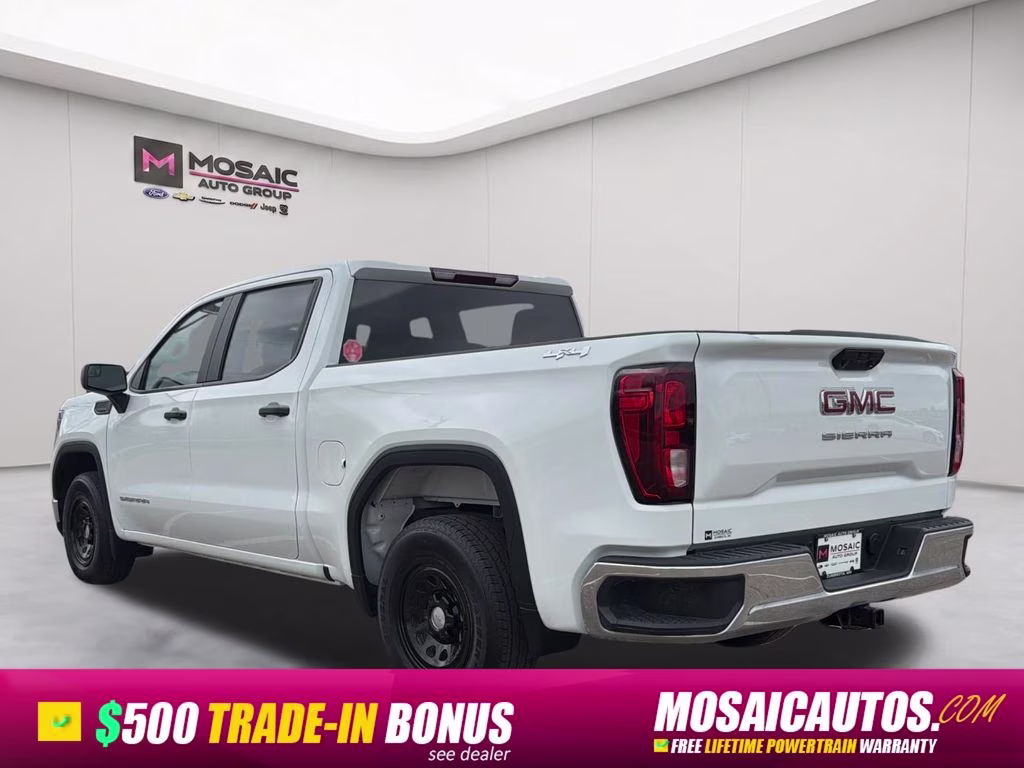 2024 Summit White GMC Sierra 1500 Pro 4X4 Truck