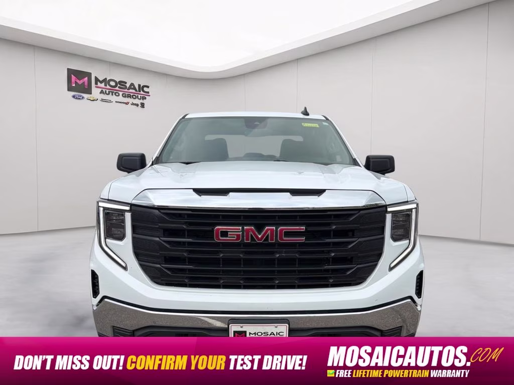 2024 Summit White GMC Sierra 1500 Pro 4X4 Truck