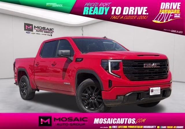 2023 Red GMC Sierra 1500 Elevation 4X4 Truck