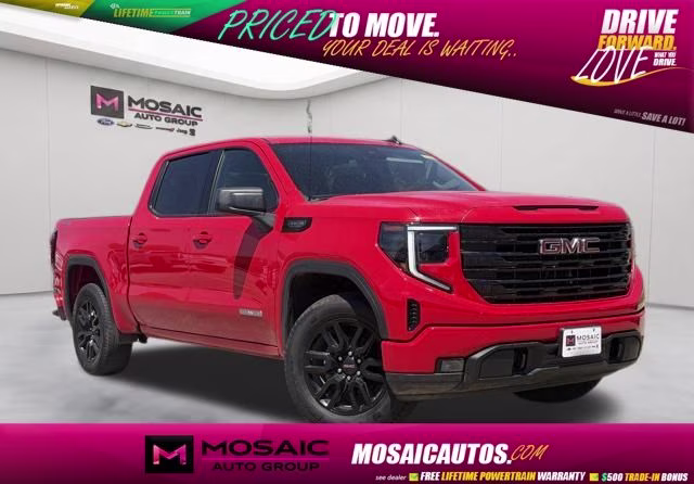 2023 Red GMC Sierra 1500 Elevation 4X4 Truck