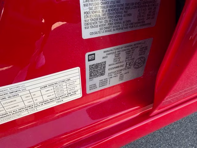 2023 Red GMC Sierra 1500 Elevation 4X4 Truck