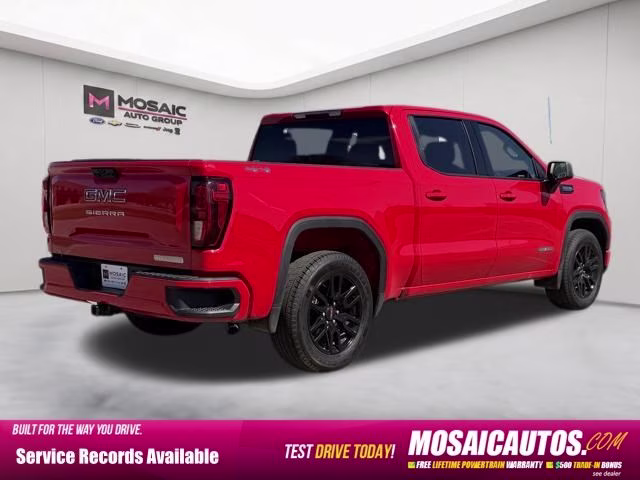 2023 Red GMC Sierra 1500 Elevation 4X4 Truck