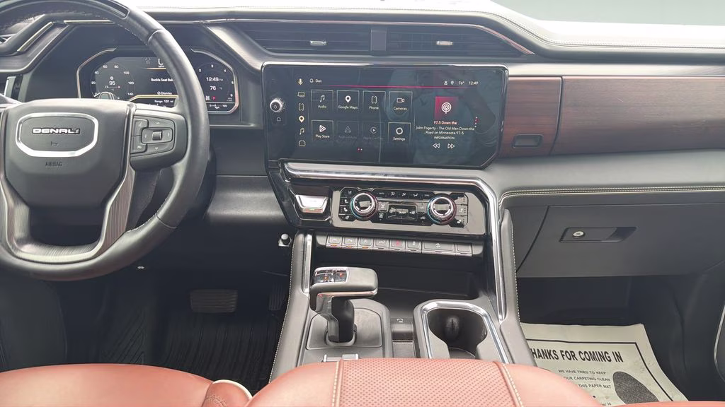 2025 White Frost Tricoat GMC Sierra 1500 Denali Ultimate 4X4 Truck