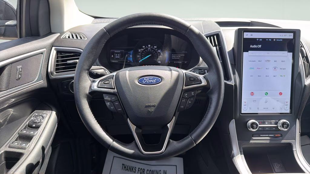 2024 Black Metallic Ford Edge SEL AWD SUV
