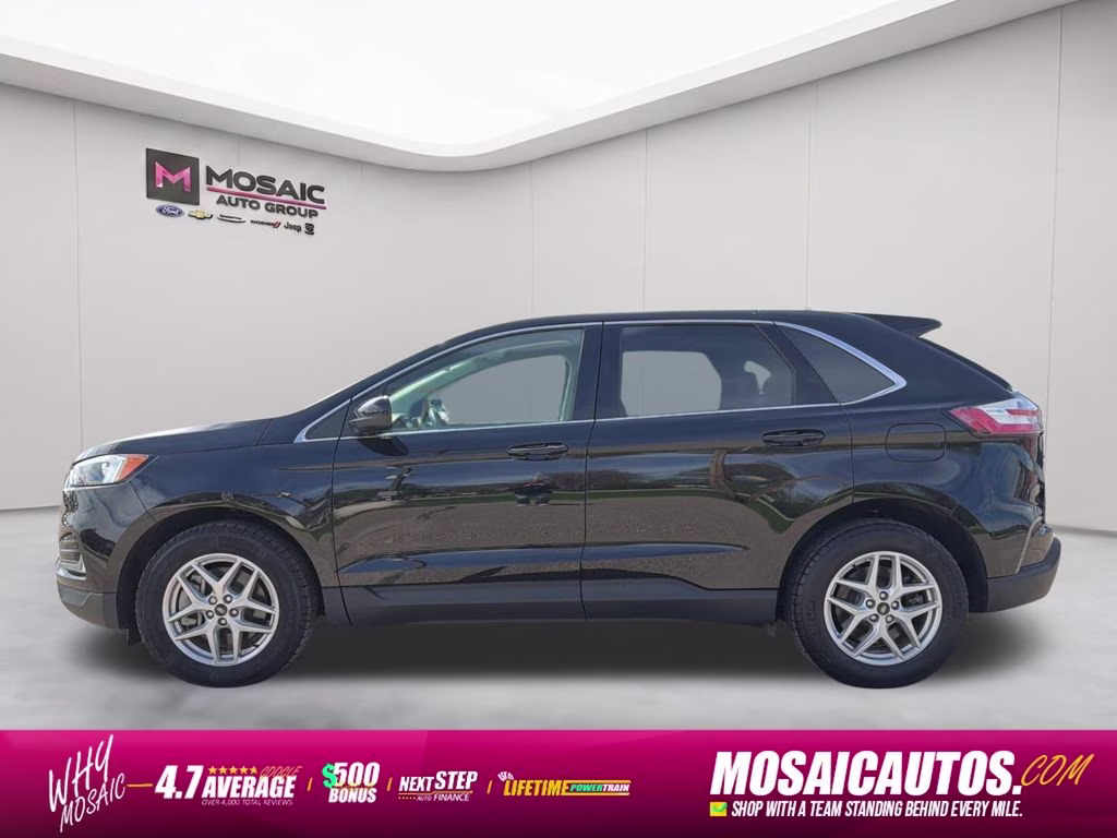 2024 Black Metallic Ford Edge SEL AWD SUV