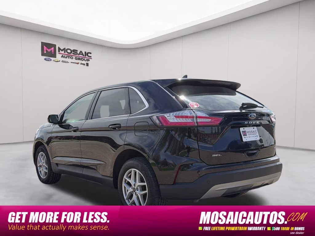 2024 Black Metallic Ford Edge SEL AWD SUV