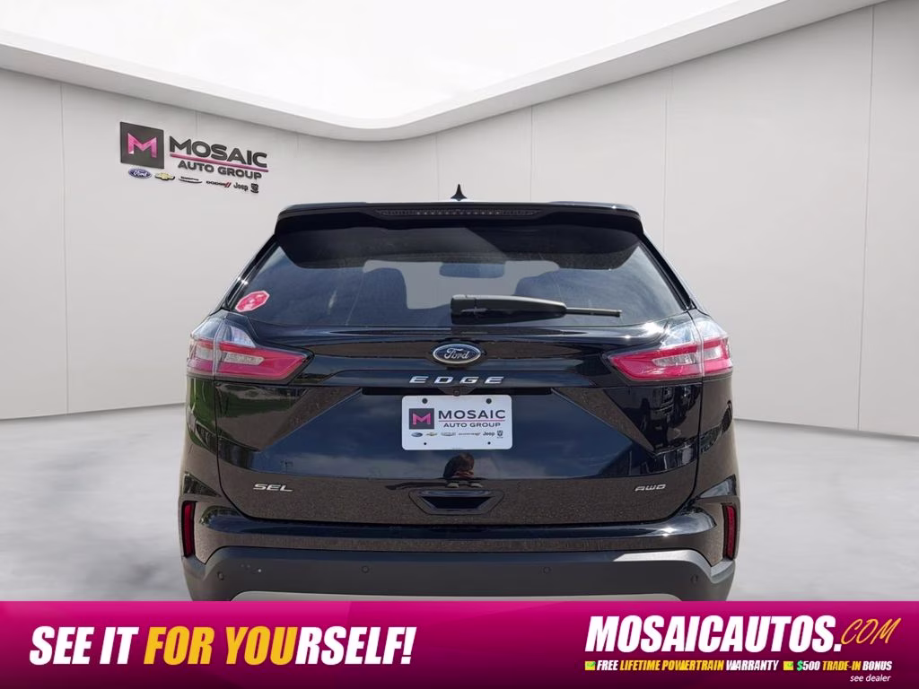 2024 Black Metallic Ford Edge SEL AWD SUV