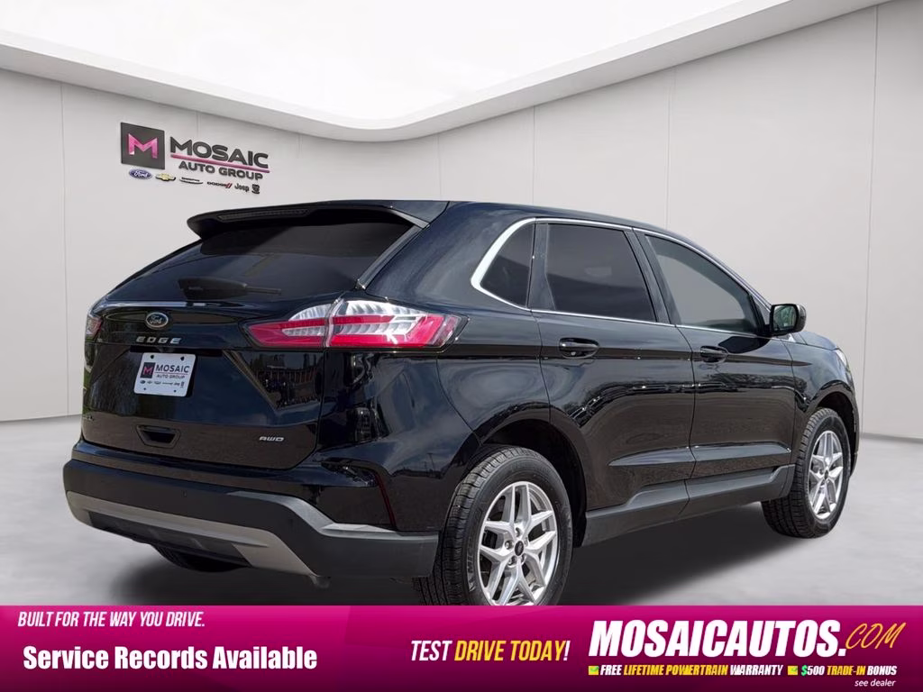 2024 Black Metallic Ford Edge SEL AWD SUV