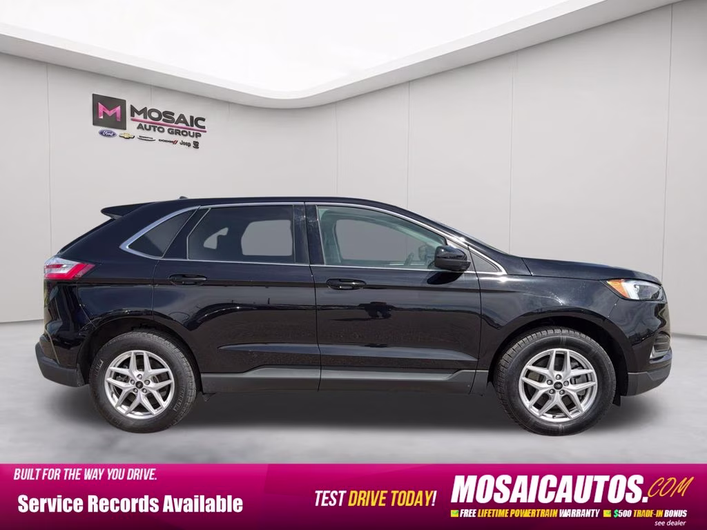 2024 Black Metallic Ford Edge SEL AWD SUV
