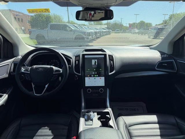 2023 Oxford White Ford Edge SEL AWD SUV