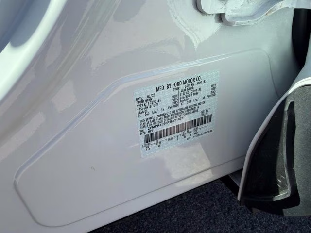 2023 Oxford White Ford Edge SEL AWD SUV