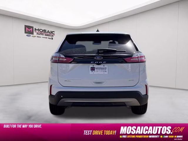 2023 Oxford White Ford Edge SEL AWD SUV