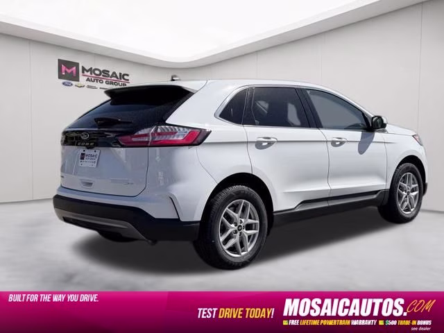 2023 Oxford White Ford Edge SEL AWD SUV