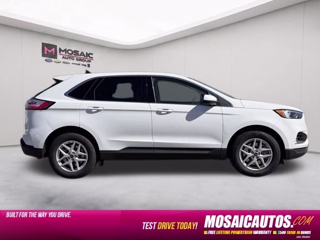 2023 Oxford White Ford Edge SEL AWD SUV