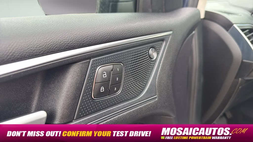 2019 Blue Metallic Ford Edge Titanium AWD SUV