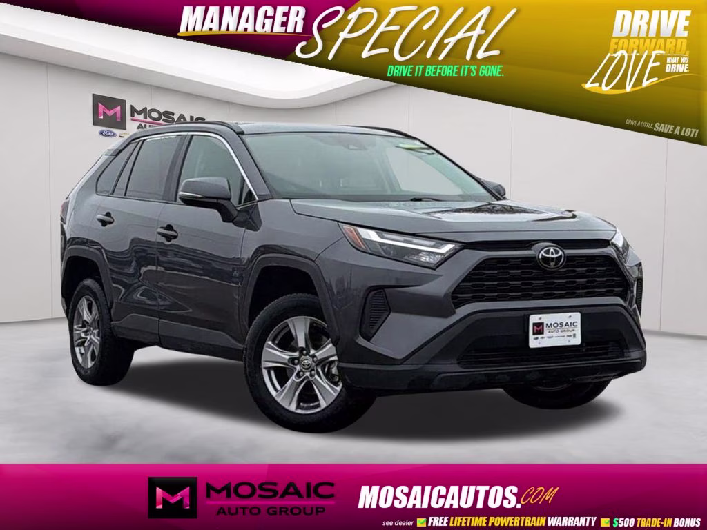 2025 Magnetic Gray Metallic Toyota RAV4 XLE AWD SUV