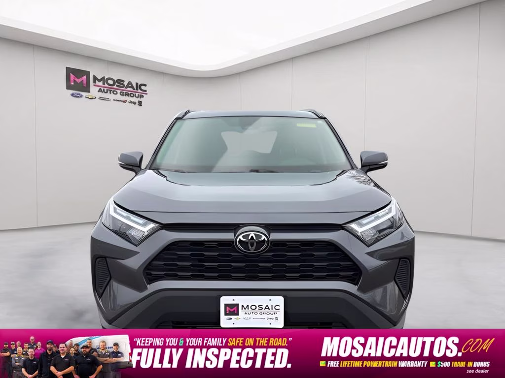 2025 Magnetic Gray Metallic Toyota RAV4 XLE AWD SUV
