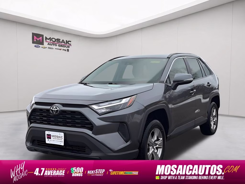 2025 Magnetic Gray Metallic Toyota RAV4 XLE AWD SUV