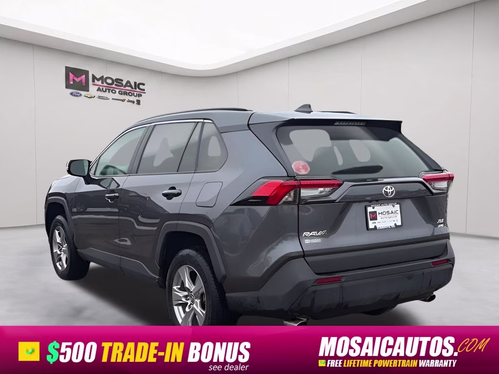 2025 Magnetic Gray Metallic Toyota RAV4 XLE AWD SUV