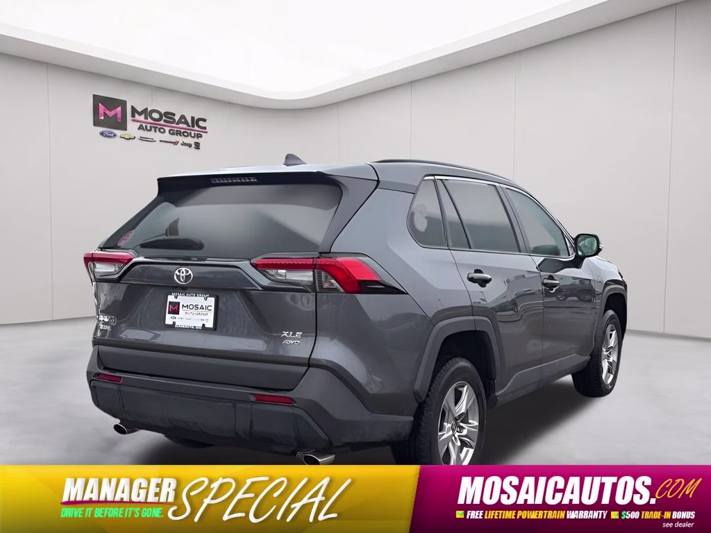 2025 Magnetic Gray Metallic Toyota RAV4 XLE AWD SUV