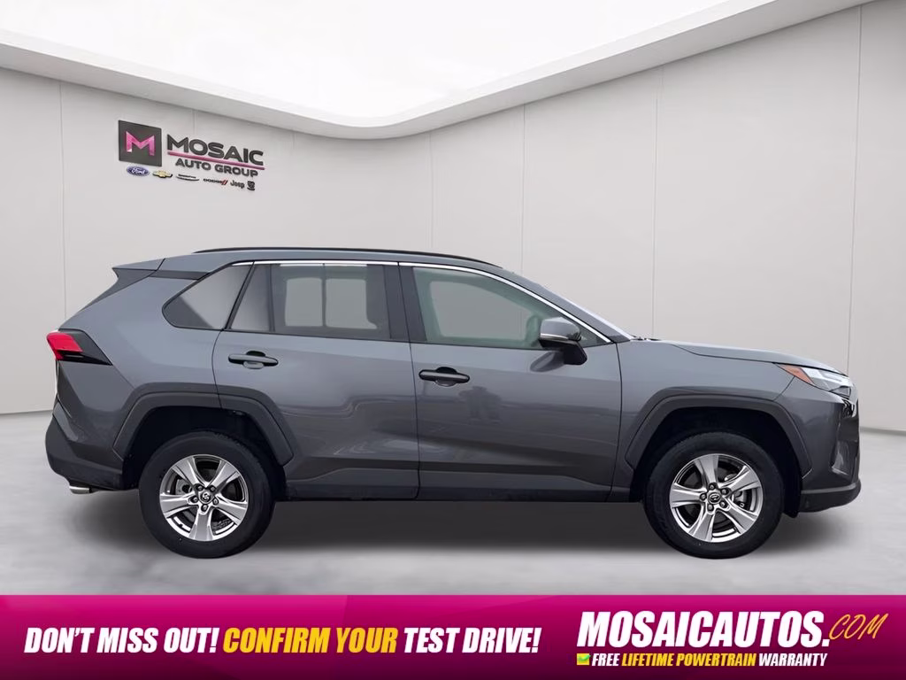2025 Magnetic Gray Metallic Toyota RAV4 XLE AWD SUV