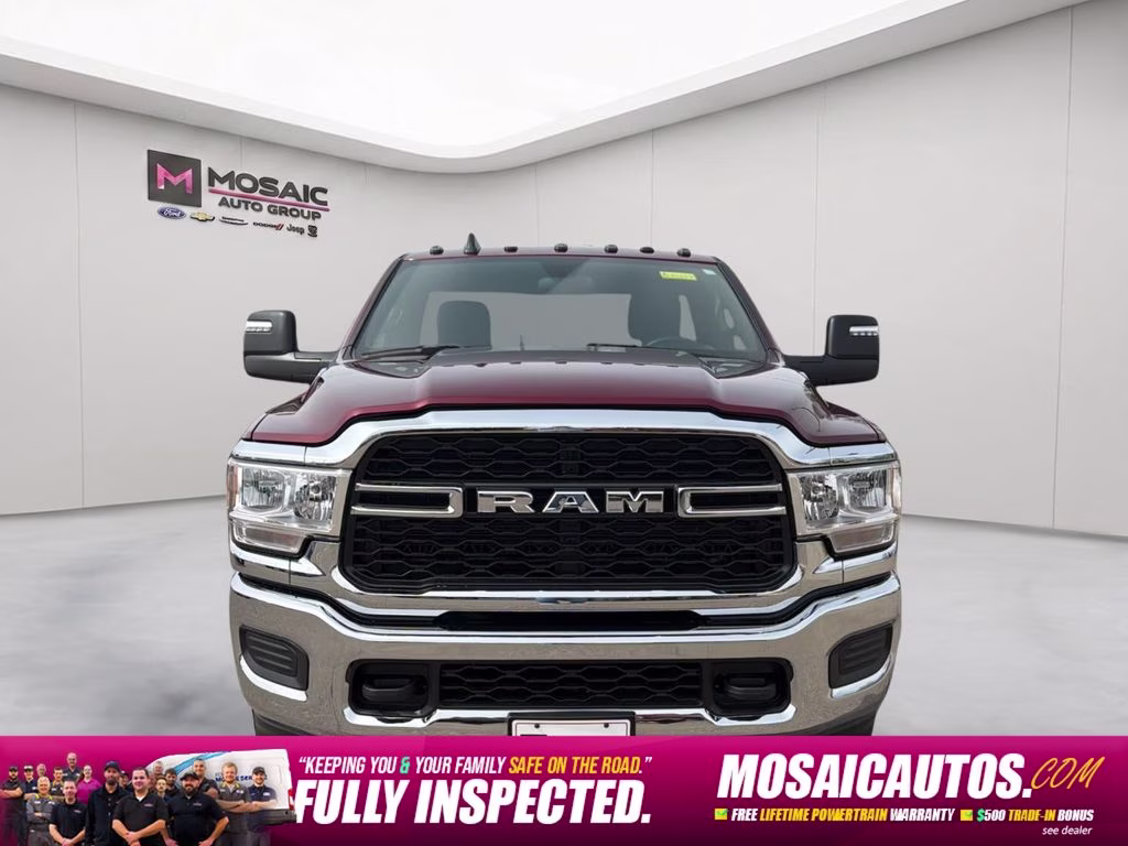 2024 Delmonico Red Pearlcoat Ram 3500 Tradesman 4X4 Truck