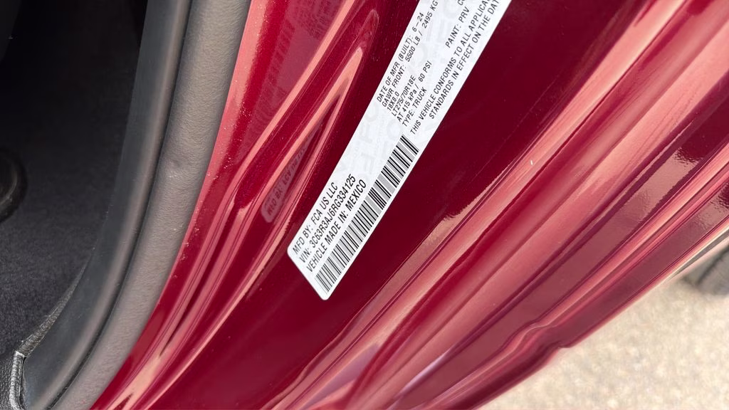 2024 Delmonico Red Pearlcoat Ram 3500 Tradesman 4X4 Truck