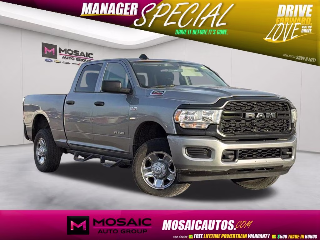 2020 Billet Silver Metallic Clearcoat Ram 2500 Tradesman 4X4 Truck