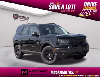 2026 Shadow Black Ford Bronco Sport Big Bend 4X4 SUV