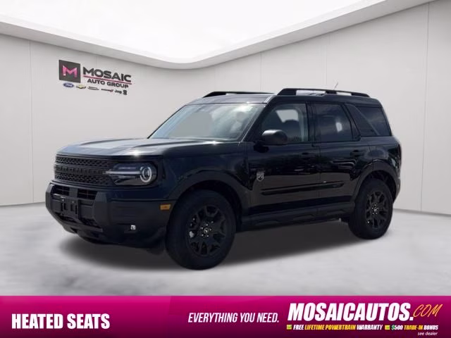 2026 Shadow Black Ford Bronco Sport Big Bend 4X4 SUV