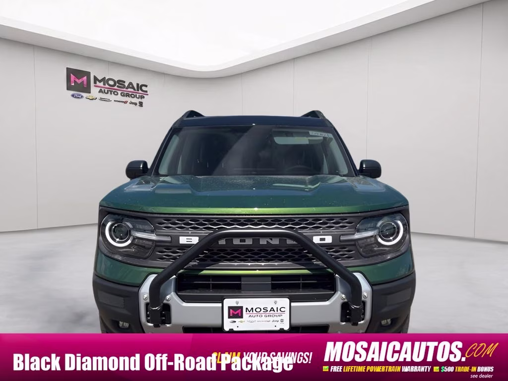 2025 Eruption Green Metallic Ford Bronco Sport Big Bend 4X4 SUV