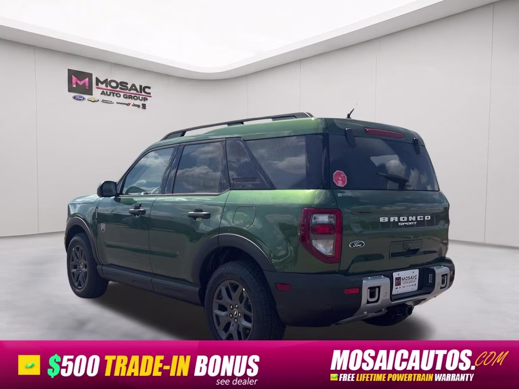 2025 Eruption Green Metallic Ford Bronco Sport Big Bend 4X4 SUV