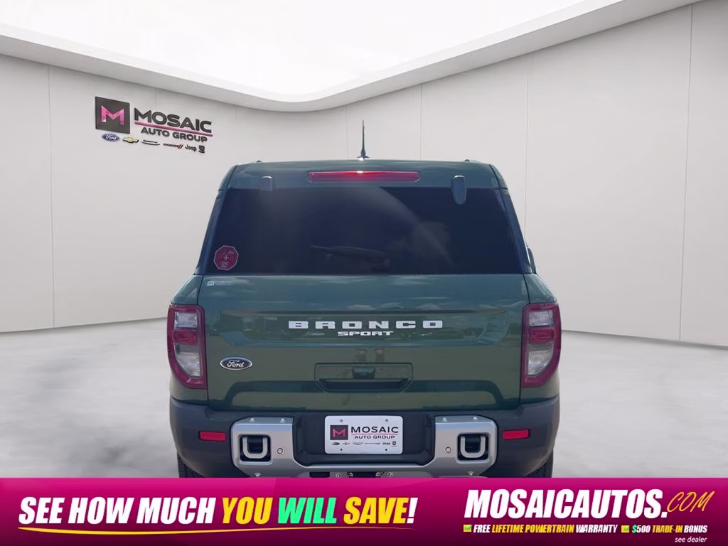 2025 Eruption Green Metallic Ford Bronco Sport Big Bend 4X4 SUV