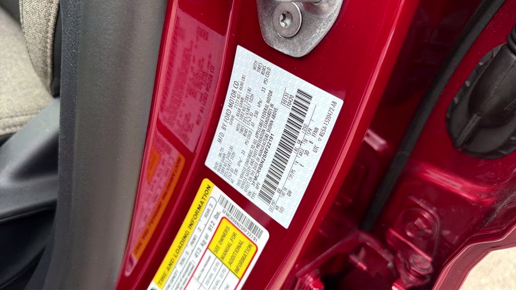2025 Ruby Red Metallic Tinted Clearcoat Ford Bronco Sport Big Bend 4X4 SUV